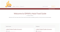 Desktop Screenshot of foodguide.org.uk